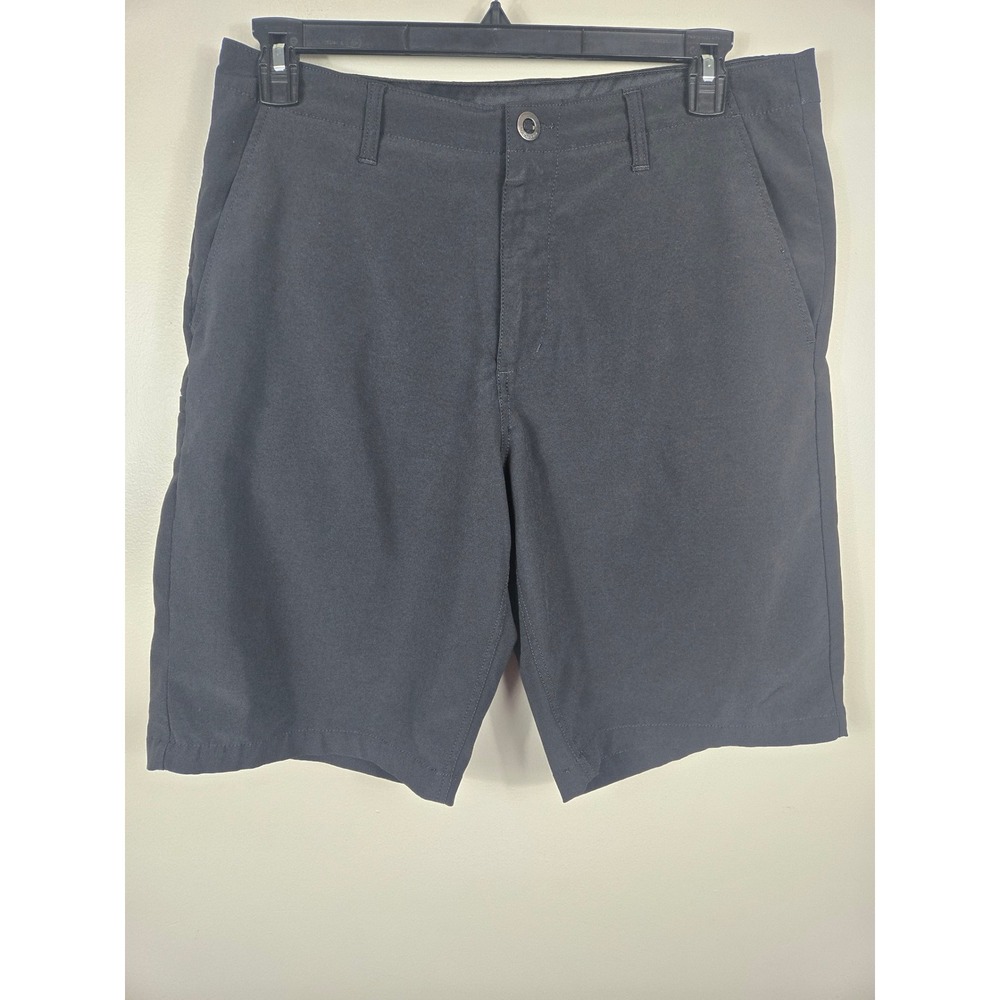 Volcom Frickin Modern Stretch Shorts Mens 33 Black A32116V3 Chino Skate